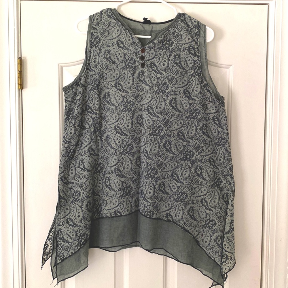 Grey Thailand Blouse